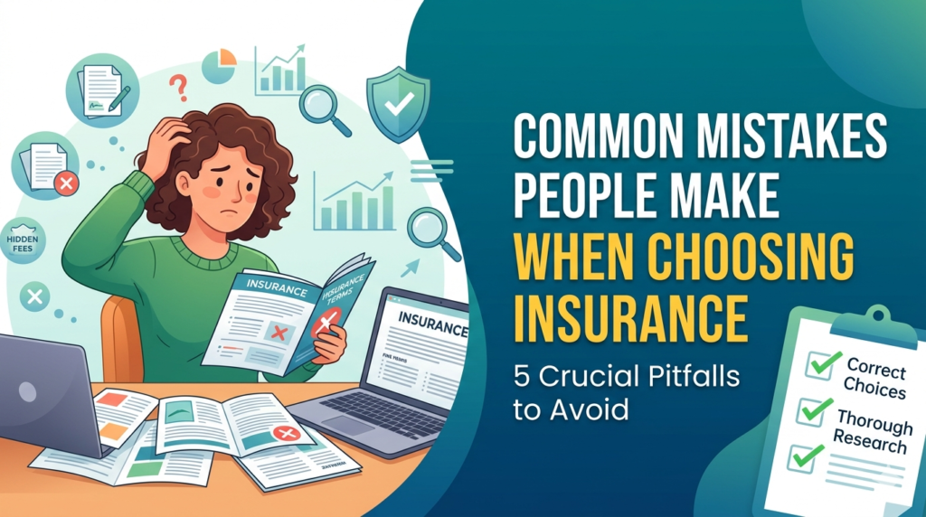 Common Mistakes People Make When Choosing Insurance