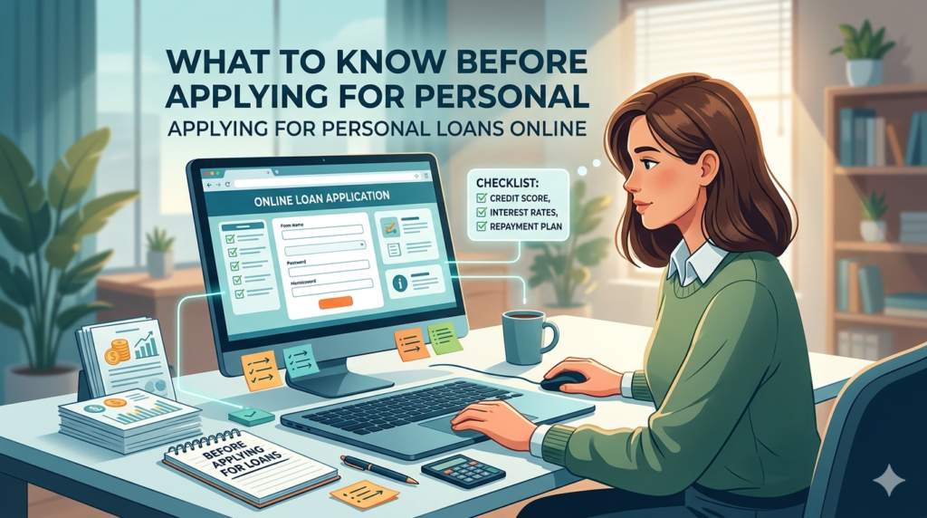 Title: What to Know Before Applying for Personal Loans Online Keyword: Applying for personal loans online