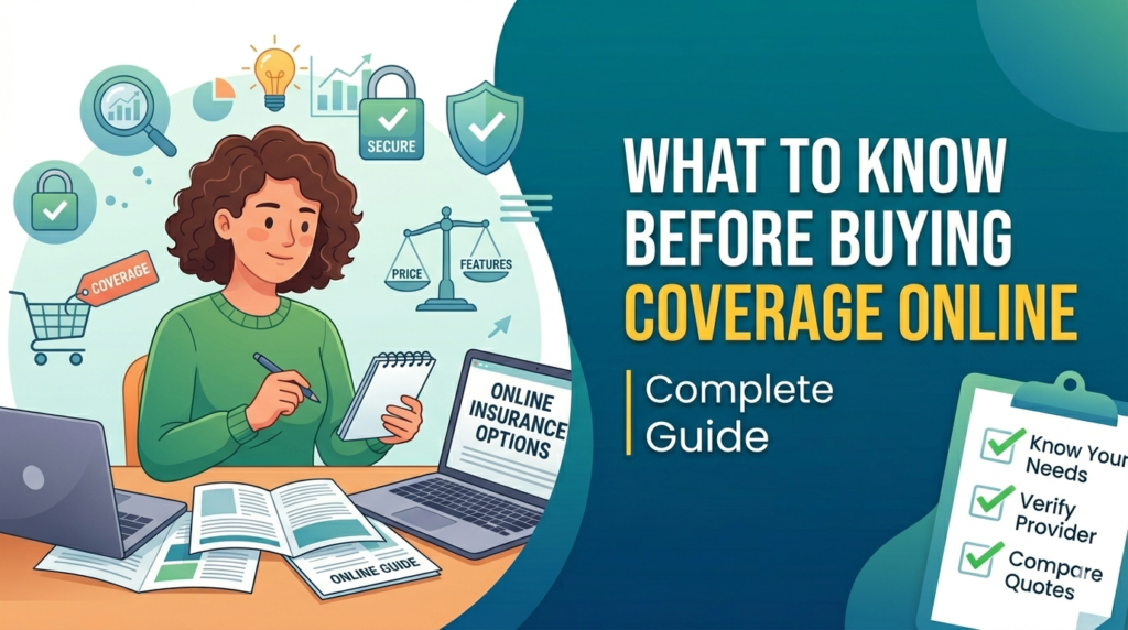 What to Know Before Buying Coverage Online